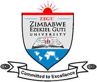 Zimbabwe Ezekiel Guti University logo